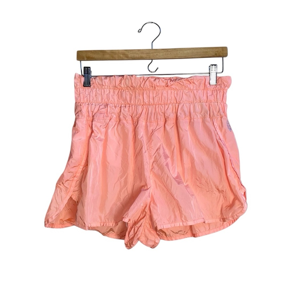 Free People Movement The Way Home High Rise Burning Up Neon Orange Shorts - Picture 3 of 8